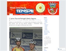 Tablet Screenshot of ciclismosantamarta.wordpress.com