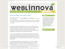 Tablet Screenshot of entrinnova.wordpress.com