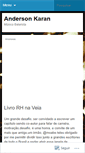 Mobile Screenshot of andersonkaran.wordpress.com