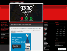 Tablet Screenshot of bx97.wordpress.com