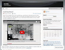 Tablet Screenshot of ig33ki.wordpress.com