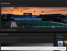 Tablet Screenshot of mylifeincny.wordpress.com