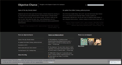 Desktop Screenshot of objectivechance.wordpress.com
