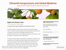 Tablet Screenshot of ellsworthacupuncture.wordpress.com