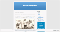 Desktop Screenshot of mariovendramel.wordpress.com