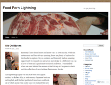 Tablet Screenshot of foodpornlightning.wordpress.com