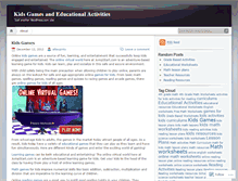 Tablet Screenshot of 3dkidseducationalgames.wordpress.com