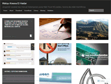 Tablet Screenshot of elfaruq.wordpress.com