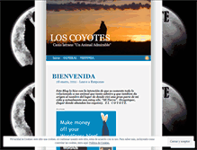 Tablet Screenshot of loscoyotes.wordpress.com