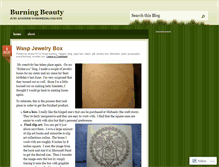 Tablet Screenshot of burningbeauty.wordpress.com