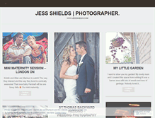 Tablet Screenshot of jessshields.wordpress.com