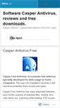 Mobile Screenshot of casperantivirus.wordpress.com