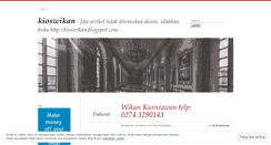 Desktop Screenshot of kioswikan.wordpress.com