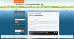 Desktop Screenshot of fcchelseablogger.wordpress.com