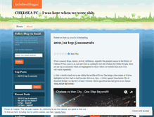 Tablet Screenshot of fcchelseablogger.wordpress.com