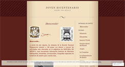 Desktop Screenshot of jovenbicentenario513enp1.wordpress.com