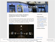 Tablet Screenshot of nonsolosacher.wordpress.com
