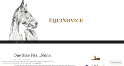 Desktop Screenshot of equinovice.wordpress.com