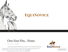 Tablet Screenshot of equinovice.wordpress.com