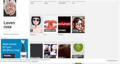 Desktop Screenshot of lovenrose.wordpress.com
