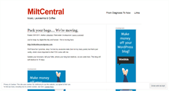 Desktop Screenshot of miltcentral.wordpress.com