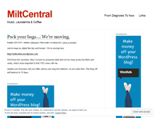 Tablet Screenshot of miltcentral.wordpress.com
