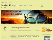 Tablet Screenshot of moshulsf.wordpress.com