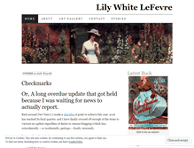 Tablet Screenshot of lilywhitelefevre.wordpress.com