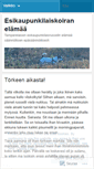 Mobile Screenshot of esikaupunkilaiskoira.wordpress.com