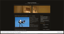 Desktop Screenshot of lamperogbelysning.wordpress.com
