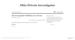 Desktop Screenshot of ohioprivateinvestigator.wordpress.com