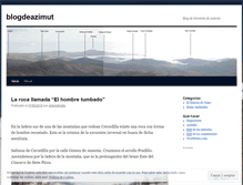 Tablet Screenshot of blogdeazimut.wordpress.com