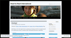 Desktop Screenshot of hearttoheartinternational.wordpress.com