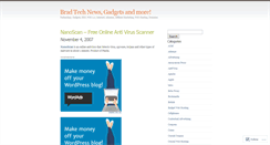 Desktop Screenshot of bradtech.wordpress.com