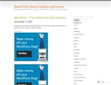Tablet Screenshot of bradtech.wordpress.com