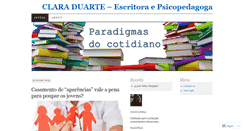 Desktop Screenshot of claraduarte.wordpress.com