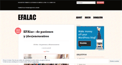 Desktop Screenshot of efalac.wordpress.com