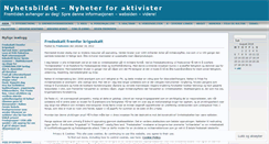 Desktop Screenshot of nyhetsbildet.wordpress.com