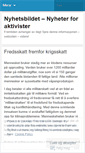 Mobile Screenshot of nyhetsbildet.wordpress.com