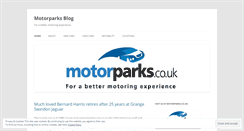 Desktop Screenshot of motorparks.wordpress.com