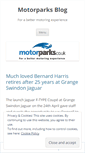 Mobile Screenshot of motorparks.wordpress.com