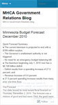 Mobile Screenshot of mhcagov.wordpress.com