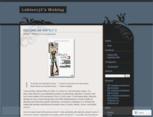 Tablet Screenshot of leblancj3.wordpress.com