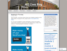 Tablet Screenshot of busn220.wordpress.com