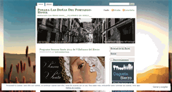 Desktop Screenshot of lasdonasdelportazgo.wordpress.com