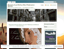 Tablet Screenshot of lasdonasdelportazgo.wordpress.com