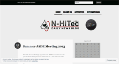 Desktop Screenshot of nhitec.wordpress.com