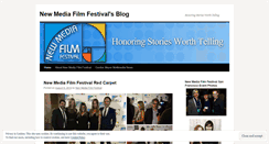 Desktop Screenshot of newmediafilmfestival.wordpress.com