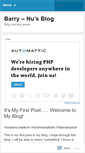 Mobile Screenshot of barrynuqoba.wordpress.com