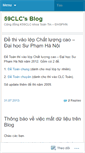 Mobile Screenshot of 59clc.wordpress.com